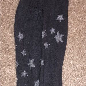 Crazy 8 Accessories - Crazy 8 gray star tights size 10/12 Crazy 8 Accessories - Crazy 8 gray star tights size 10/12